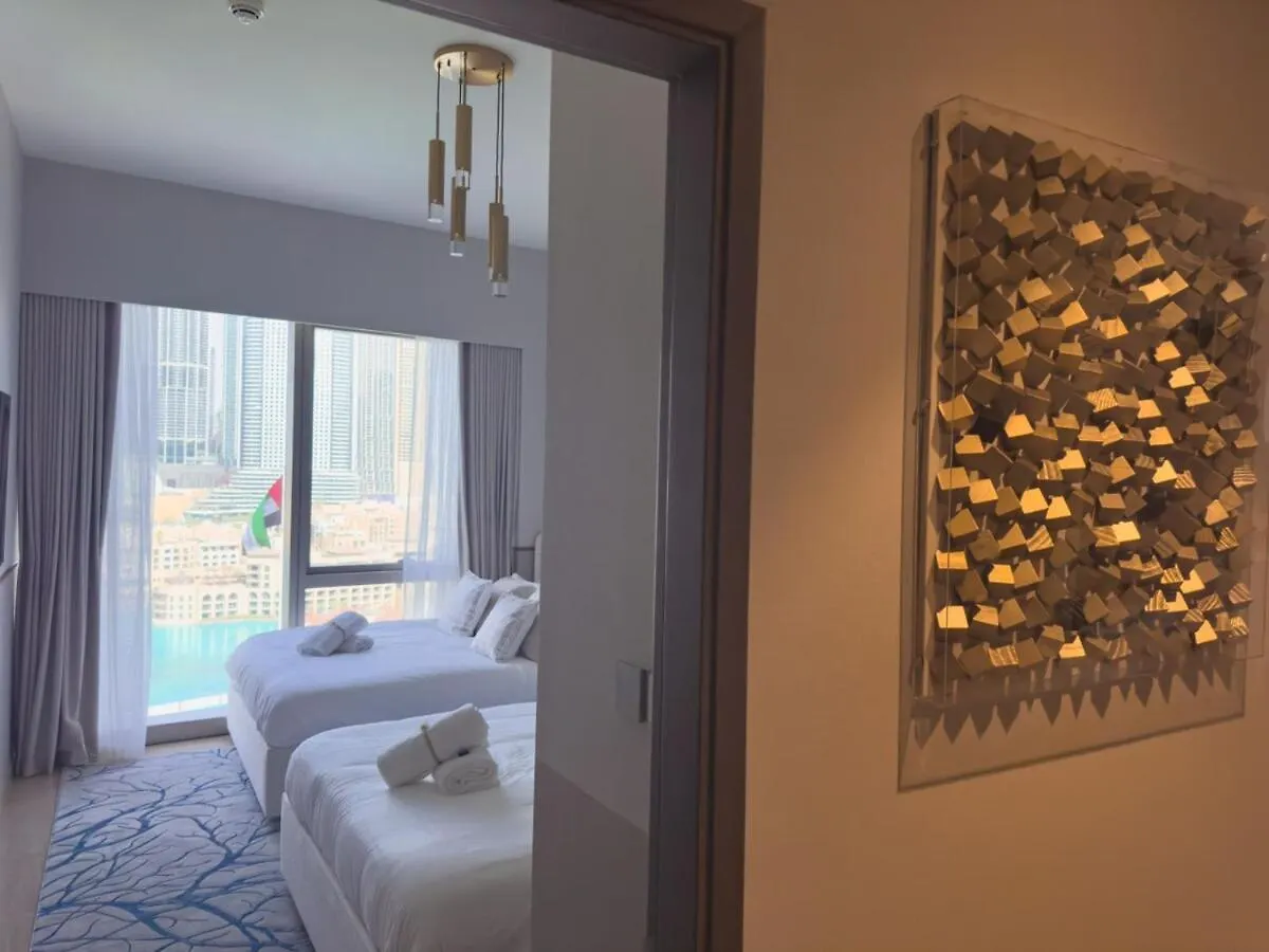 Grande Residences With Best Burj Khalifa View From 31St Floor For 8-Guests ドバイ アラブ首長国連邦