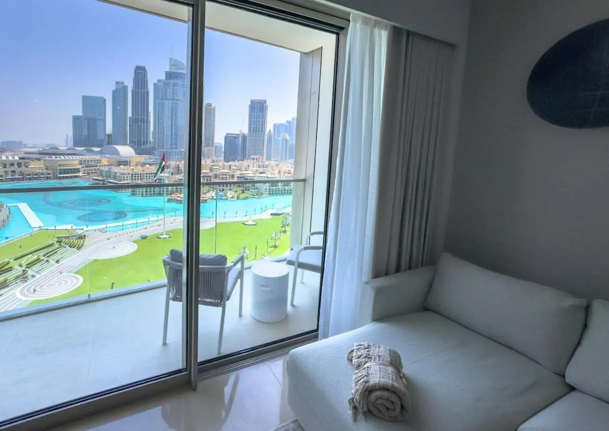 Grande Residences With Best Burj Khalifa View From 31St Floor For 8-Guests ドバイ