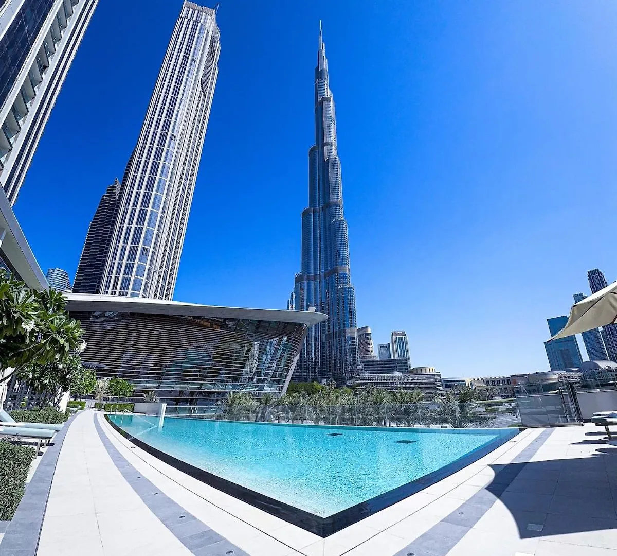 Grande Residences With Best Burj Khalifa View From 31St Floor For 8-Guests ドバイ アパート