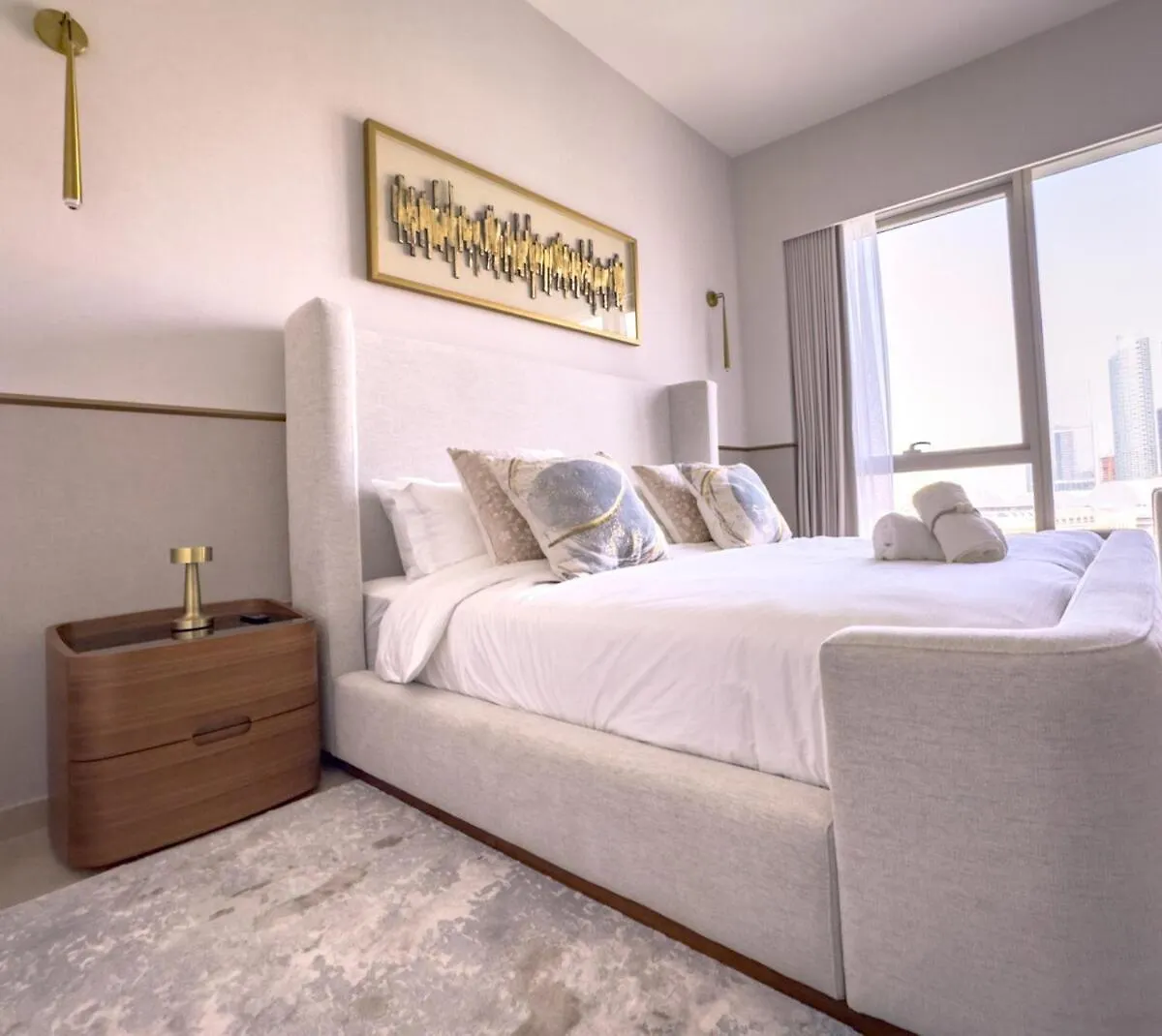 アパート Grande Residences With Best Burj Khalifa View From 31St Floor For 8-Guests ドバイ