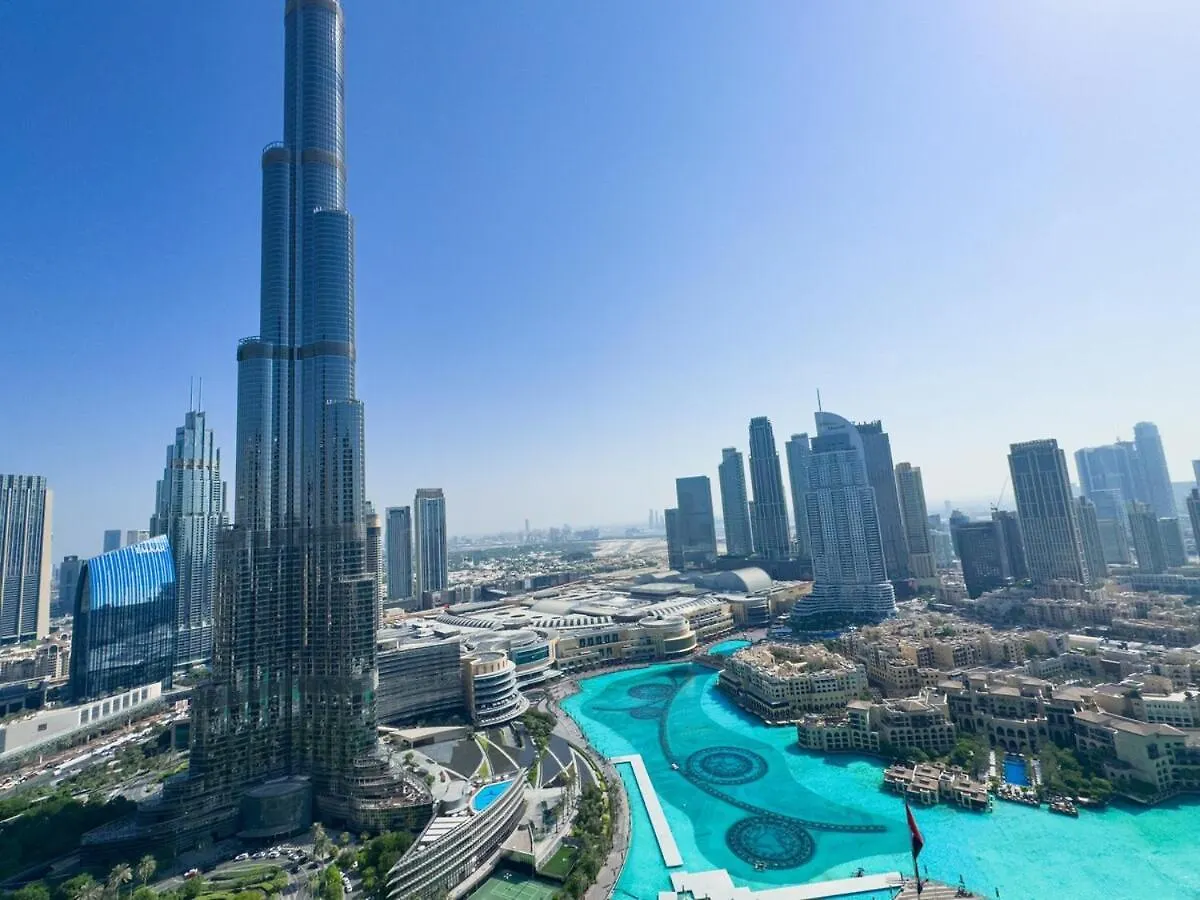 Grande Residences With Best Burj Khalifa View From 31St Floor For 8-Guests ドバイ 0*,  アラブ首長国連邦