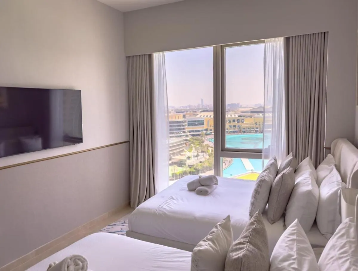 Grande Residences With Best Burj Khalifa View From 31St Floor For 8-Guests Dubai Apartment