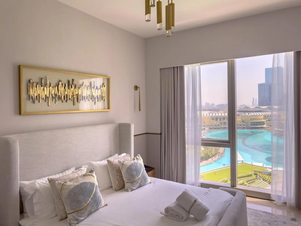 Grande Residences With Best Burj Khalifa View From 31St Floor For 8-Guests Dubai
