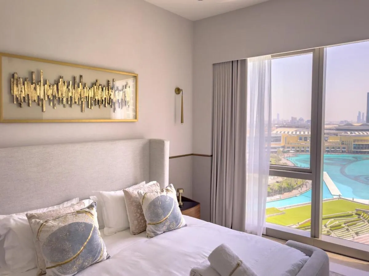 Grande Residences With Best Burj Khalifa View From 31St Floor For 8-Guests Dubai