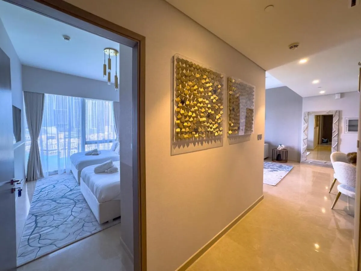 Apartment Grande Residences With Best Burj Khalifa View From 31St Floor For 8-Guests Dubai United Arab Emirates
